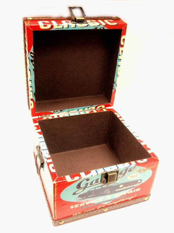 Baul classic garage tapa abierta